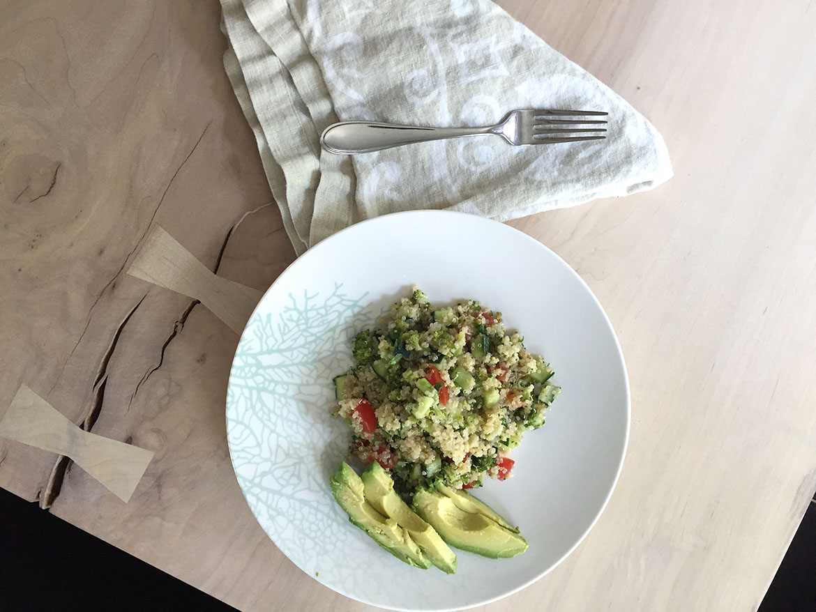 REFRESHING QUINOA SALAD - Tracy Bechtel Wellness