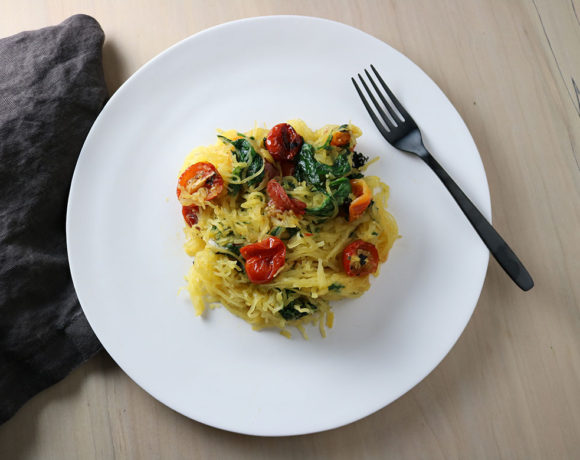 Mediterranean Spaghetti Squash