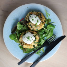 Curried Millet Patties
