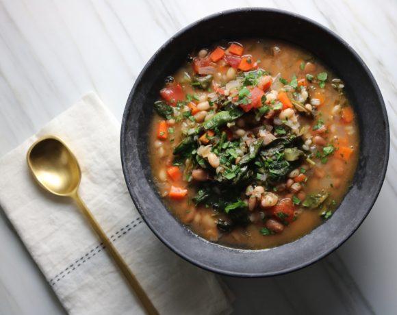 Navy Bean Veggie Soup