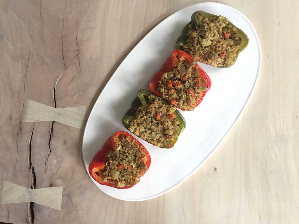 quinoa stuffed peppers