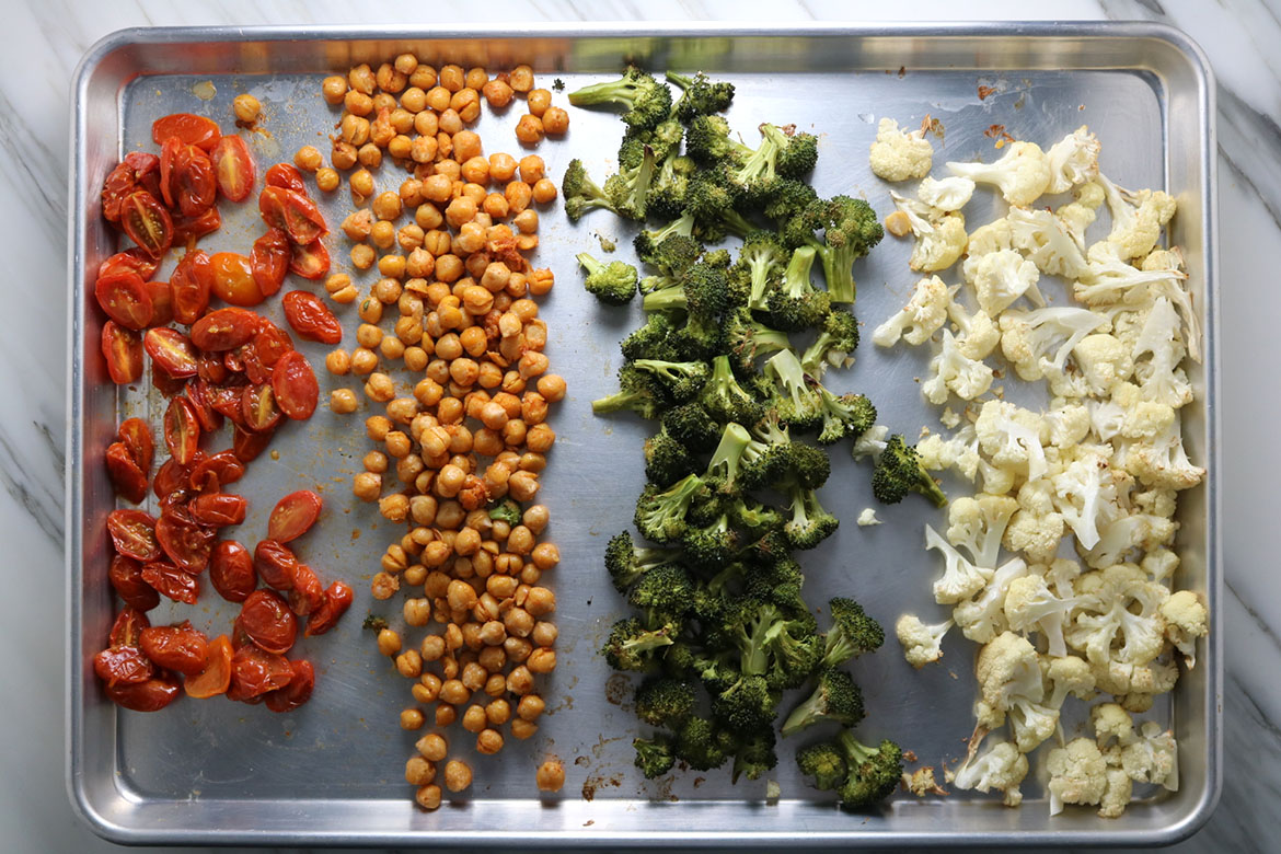 veggie tray spaghetti squash