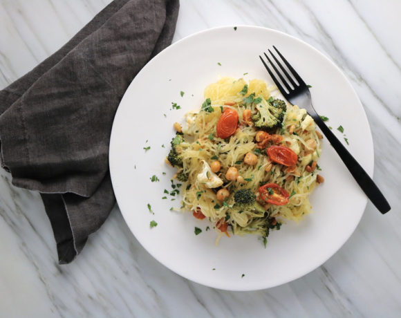 veggie tray spaghetti squash