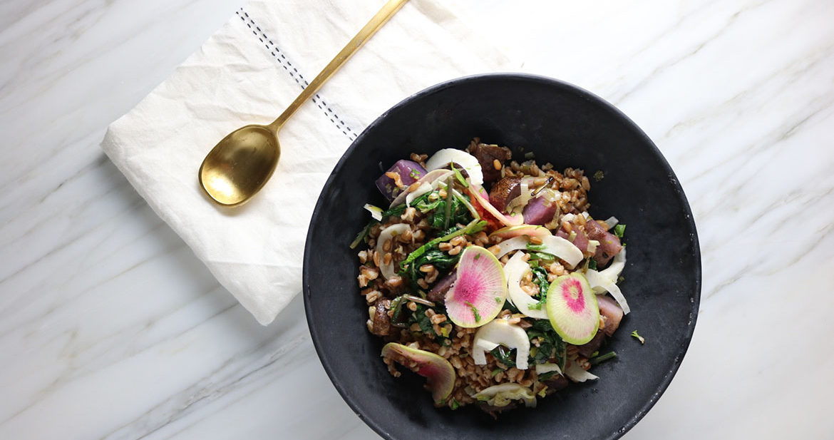 Autumn Farro Salad