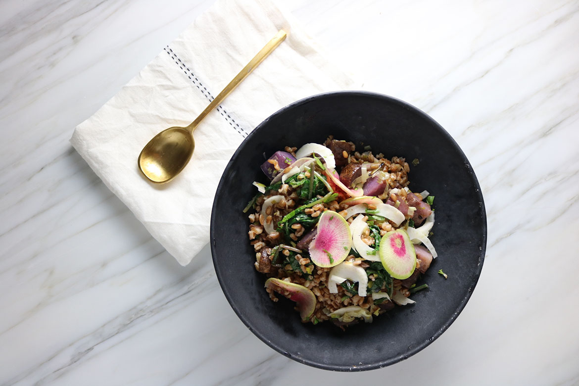 Autumn Farro Salad
