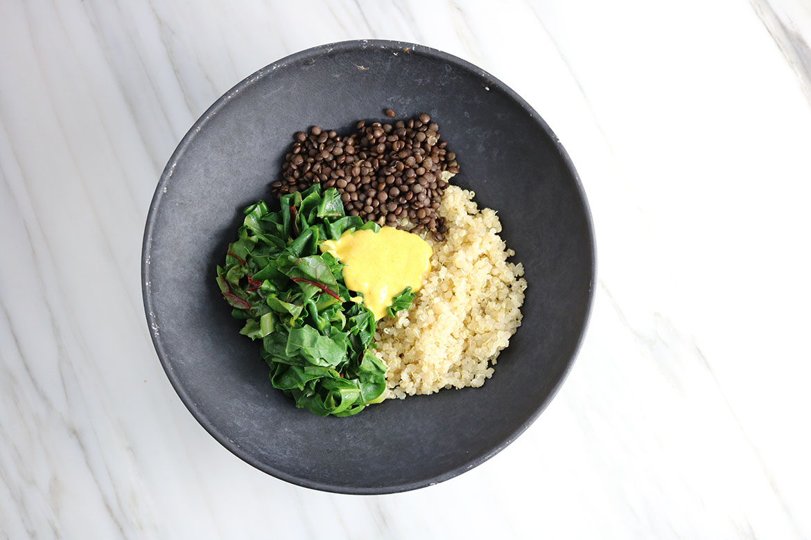 Lentil Quinoa Bowl