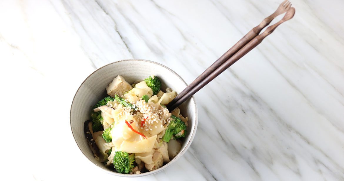 Pad See Ew Noodle Bowl